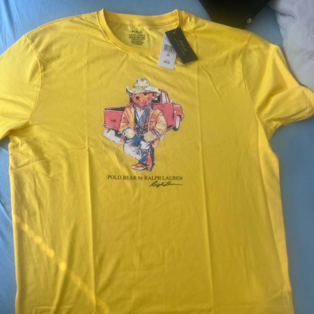 ralph lauren polo bear t shirt
